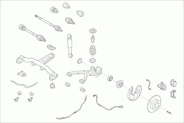 Lemförder VW-SHARA-RL005 - Рульове управління autocars.com.ua