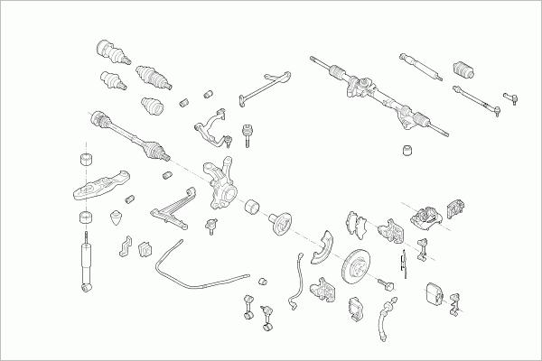 Lemförder VW-TRANS-FL012 - Рульове управління autocars.com.ua