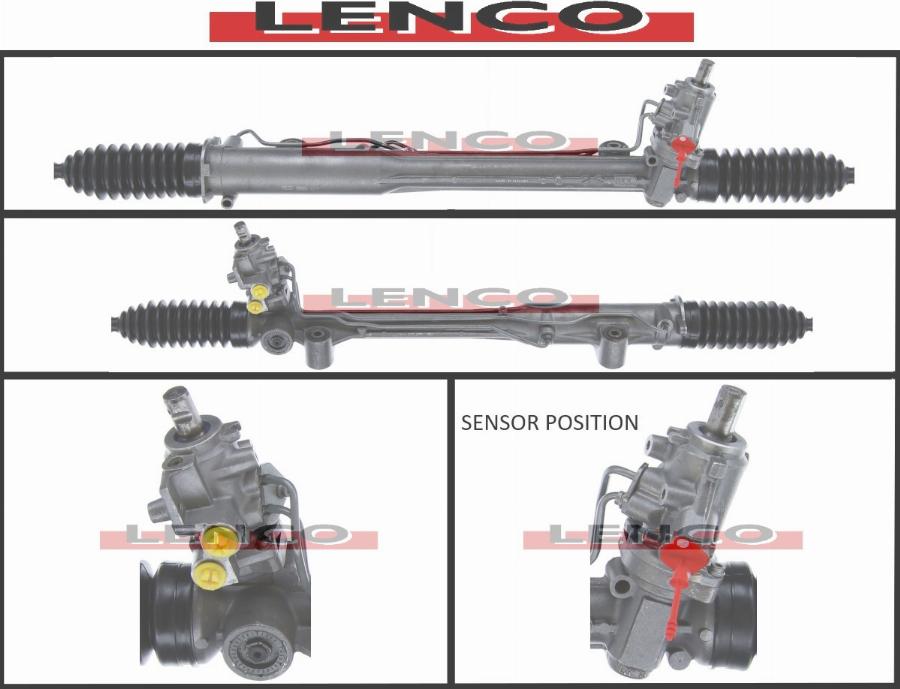 Lenco SGA006L - Рульовий механізм, рейка autocars.com.ua