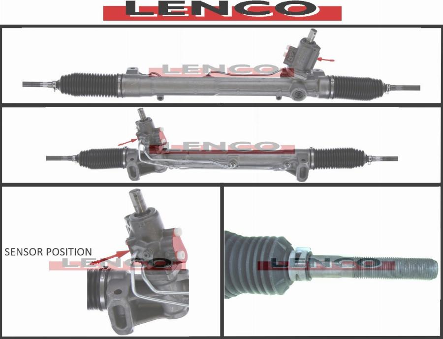 Lenco SGA100L - Рульовий механізм, рейка autocars.com.ua