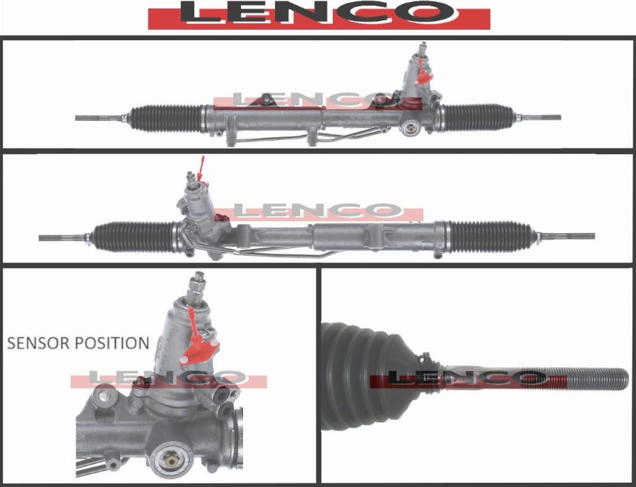 Lenco SGA1054L - Рульовий механізм, рейка autocars.com.ua