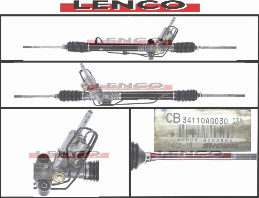 Lenco SGA1283L - Рульовий механізм, рейка autocars.com.ua