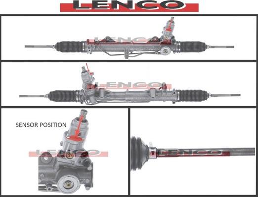 Lenco SGA1474L - Рульовий механізм, рейка autocars.com.ua