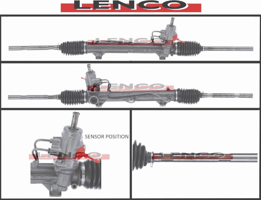 Lenco SGA163L - Рульовий механізм, рейка autocars.com.ua