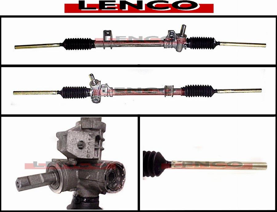 Lenco SGA353L - Рулевой механизм, рейка autodnr.net