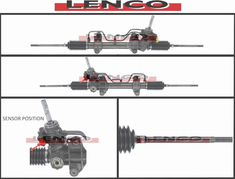 Lenco SGA588L - Рульовий механізм, рейка autocars.com.ua