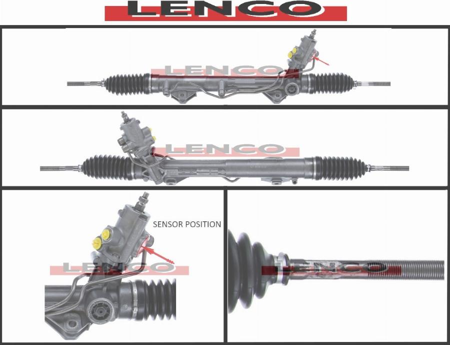 Lenco SGA640L - Рульовий механізм, рейка autocars.com.ua