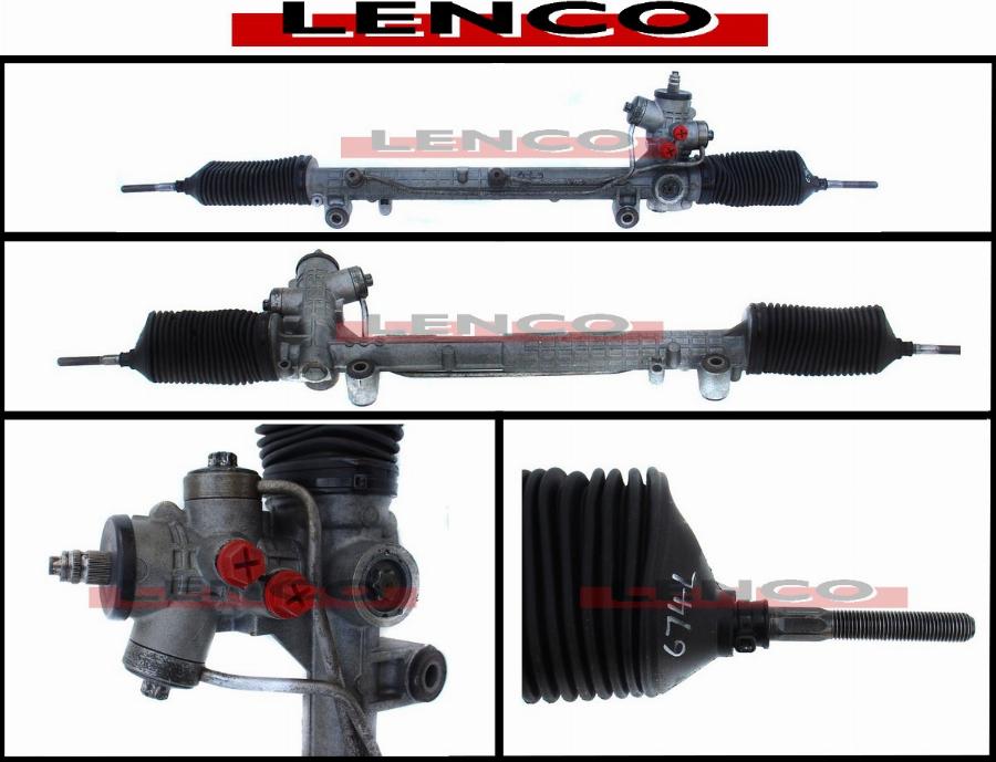 Lenco SGA674L - Рульовий механізм, рейка autocars.com.ua