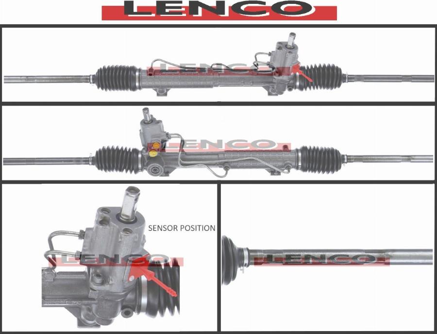 Lenco SGA691L - Рульовий механізм, рейка autocars.com.ua