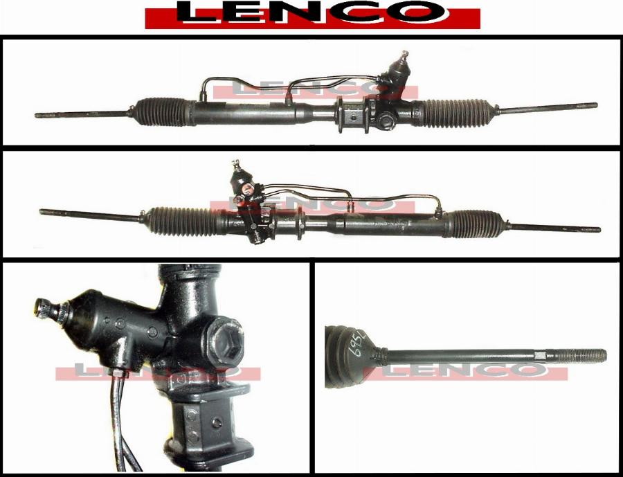 Lenco SGA695L - Рулевой механизм, рейка autodnr.net