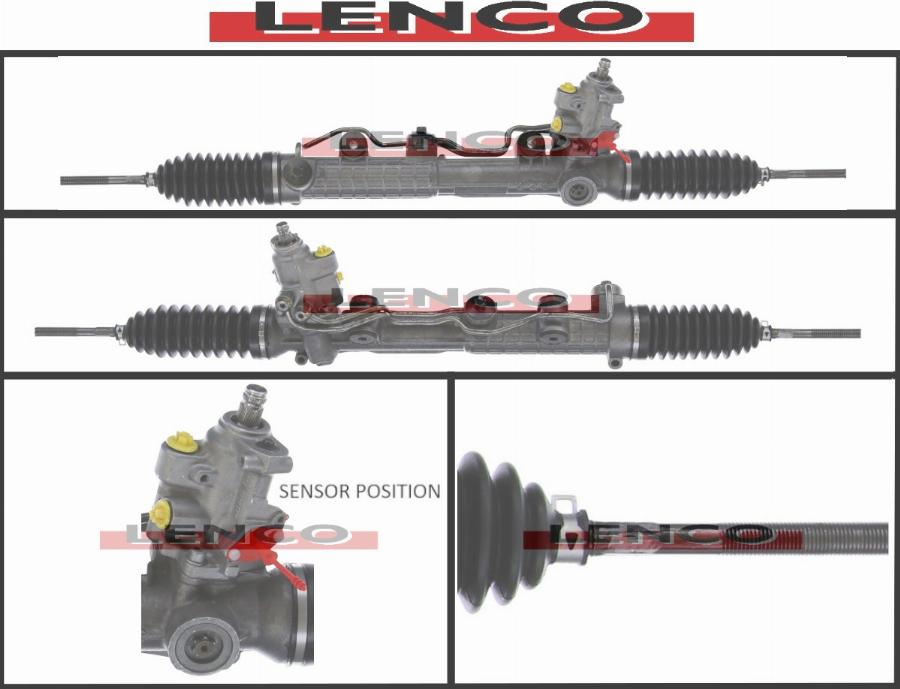 Lenco SGA739L - Рулевой механизм, рейка autodnr.net