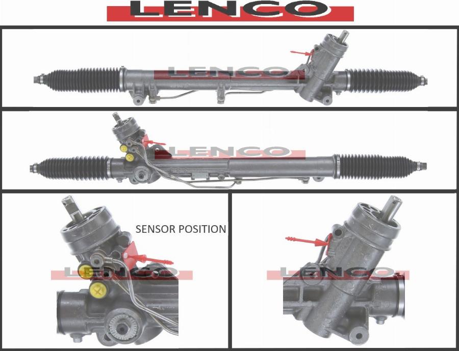 Lenco SGA749L - Рулевой механизм, рейка autodnr.net