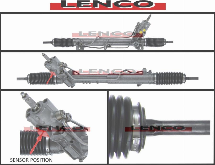 Lenco SGA753L - Рульовий механізм, рейка autocars.com.ua