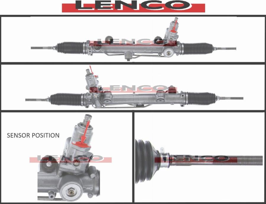 Lenco SGA810L - Рульовий механізм, рейка autocars.com.ua