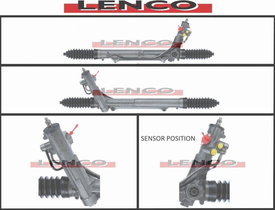 Lenco SGA873L - Рульовий механізм, рейка autocars.com.ua