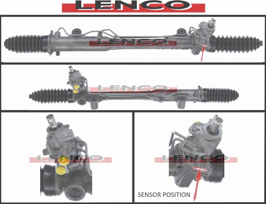 Lenco SGA885L - Рулевой механизм, рейка autodnr.net