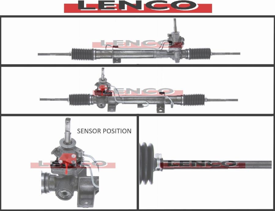 Lenco SGA891L - Рульовий механізм, рейка autocars.com.ua