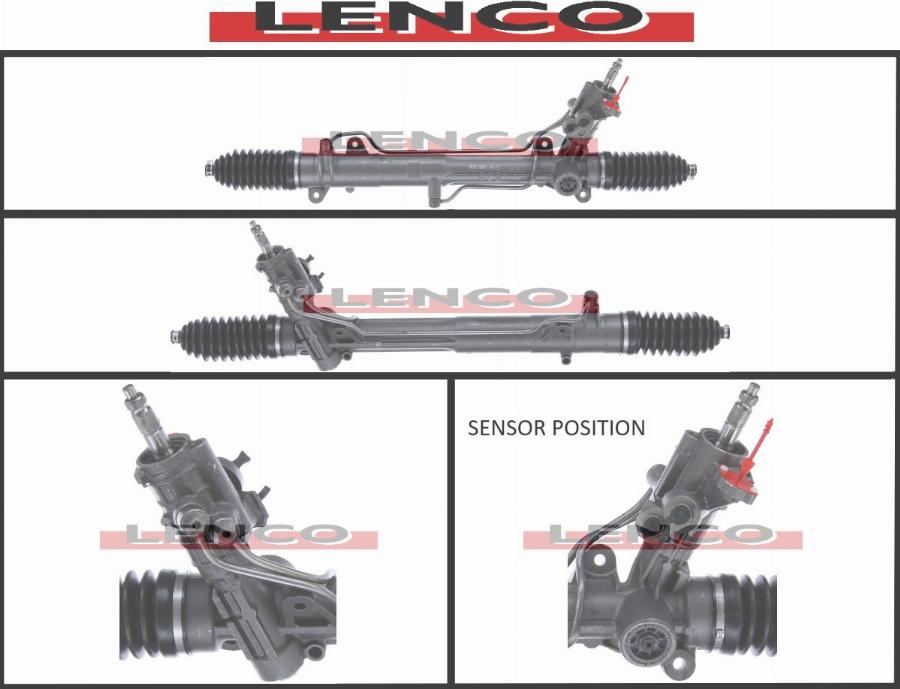 Lenco SGA893L - Рульовий механізм, рейка autocars.com.ua