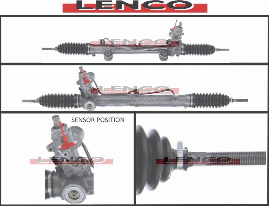 Lenco SGA894L - Рулевой механизм, рейка autodnr.net