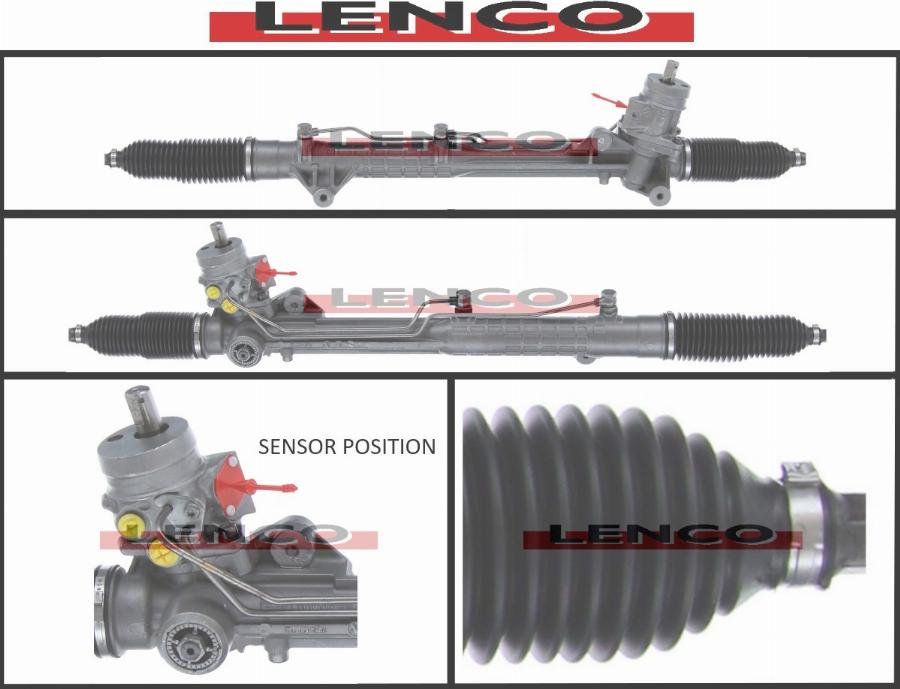 Lenco SGA910L - Рульовий механізм, рейка autocars.com.ua
