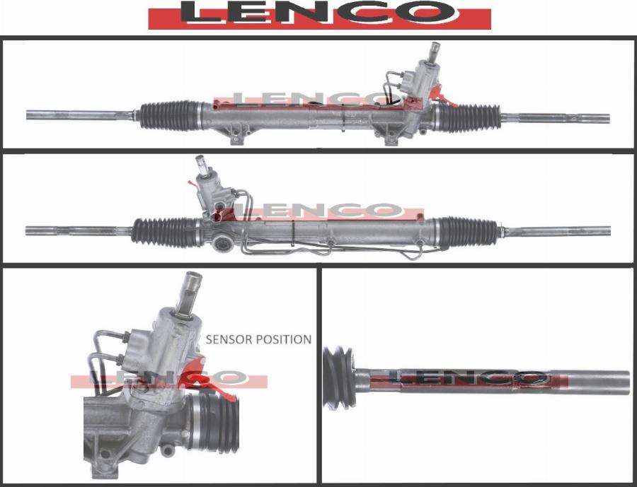 Lenco SGA942L - Рульовий механізм, рейка autocars.com.ua