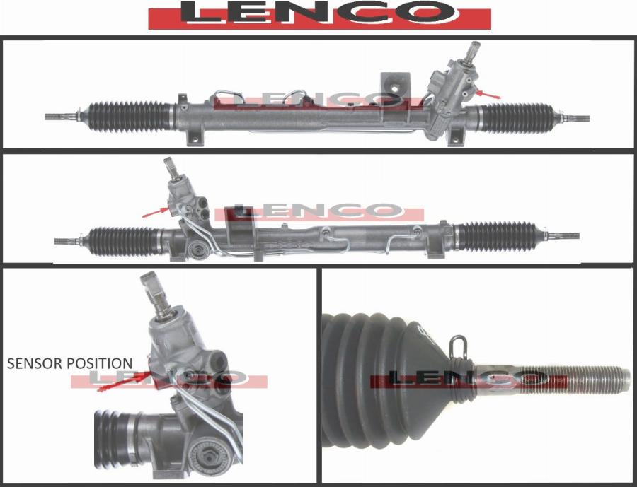 Lenco SGA977L - Рулевой механизм, рейка autodnr.net