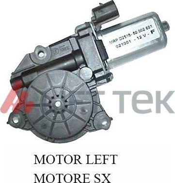 Lift-Tek LT FT87 L - Електродвигун, склопідйомник autocars.com.ua