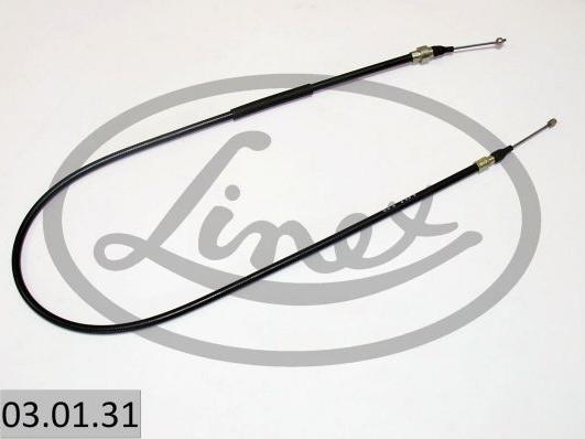 Linex 03.01.31 - Трос, гальмівна система autocars.com.ua