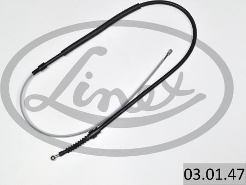 Linex 03.01.47 - Трос, гальмівна система autocars.com.ua
