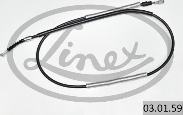 Linex 03.01.59 - Трос, гальмівна система autocars.com.ua