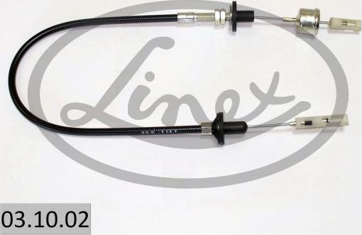 Linex 03.10.02 - Трос, управління зчепленням autocars.com.ua