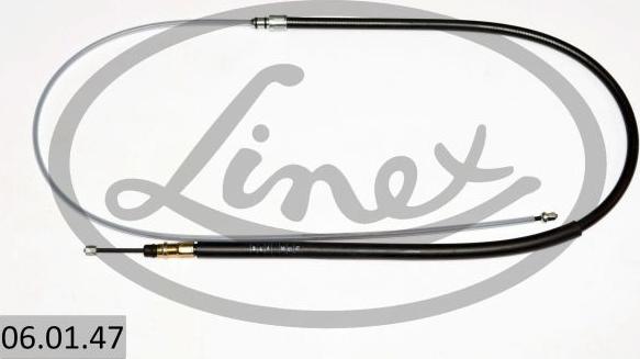 Linex 06.01.47 - Трос, гальмівна система autocars.com.ua