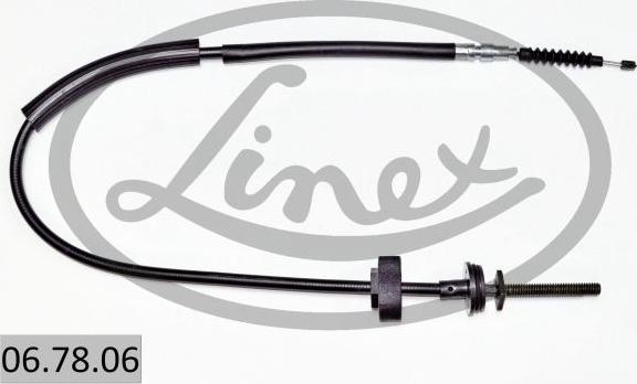 Linex 06.78.06 - Трос, гальмівна система autocars.com.ua