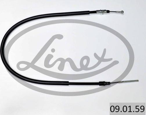 Linex 09.01.59 - Трос, гальмівна система autocars.com.ua