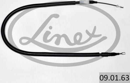 Linex 09.01.63 - Трос, гальмівна система autocars.com.ua