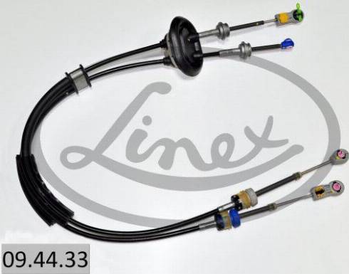 Linex 09.44.33 - Трос, ступінчаста коробка передач autocars.com.ua