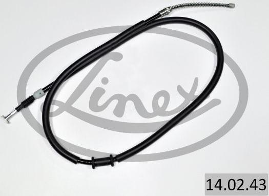 Linex 14.02.43 - Трос, гальмівна система autocars.com.ua