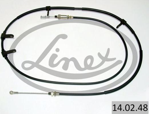 Linex 14.02.48 - Тросик, cтояночный тормоз autodnr.net