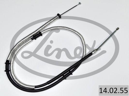 Linex 14.02.55 - Трос, гальмівна система autocars.com.ua