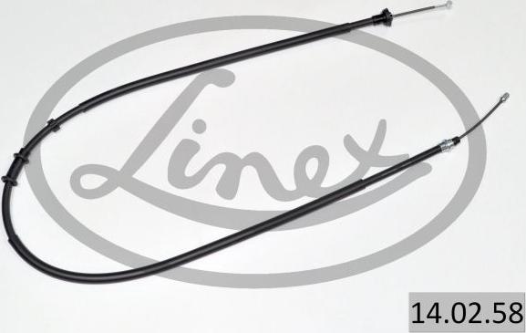 Linex 14.02.58 - Трос, гальмівна система autocars.com.ua