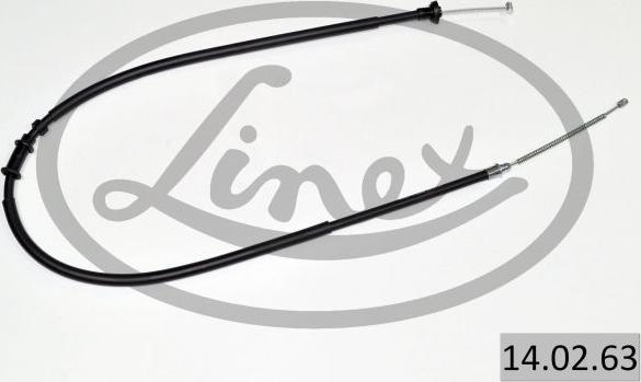 Linex 14.02.63 - Трос, гальмівна система autocars.com.ua