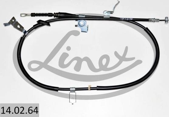 Linex 14.02.64 - Трос, гальмівна система autocars.com.ua