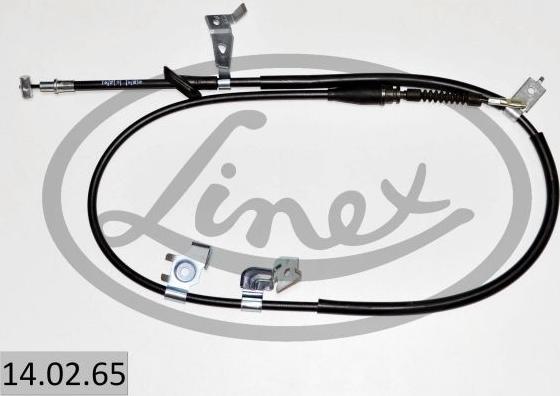 Linex 14.02.65 - Трос, гальмівна система autocars.com.ua