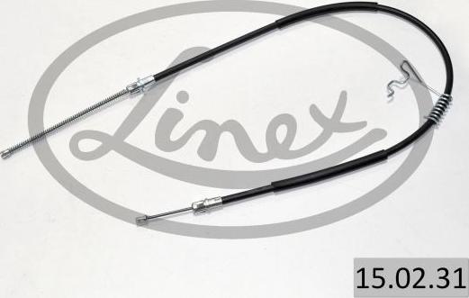 Linex 15.02.31 - Тросик, cтояночный тормоз avtokuzovplus.com.ua