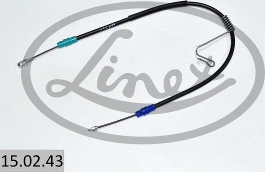 Linex 15.02.43 - Трос, гальмівна система autocars.com.ua