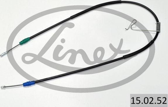 Linex 15.02.52 - Трос, гальмівна система autocars.com.ua
