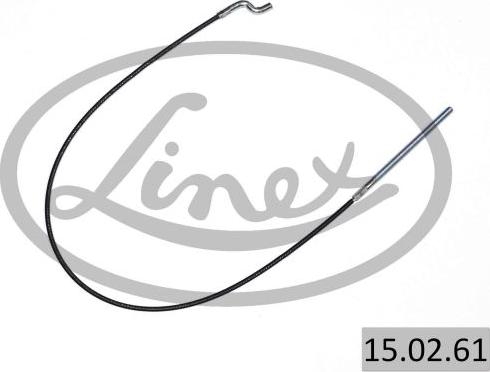 Linex 15.02.61 - Тросик, cтояночный тормоз autodnr.net