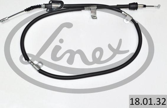 Linex 18.01.32 - Трос, гальмівна система autocars.com.ua