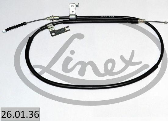 Linex 26.01.36 - Трос, гальмівна система autocars.com.ua