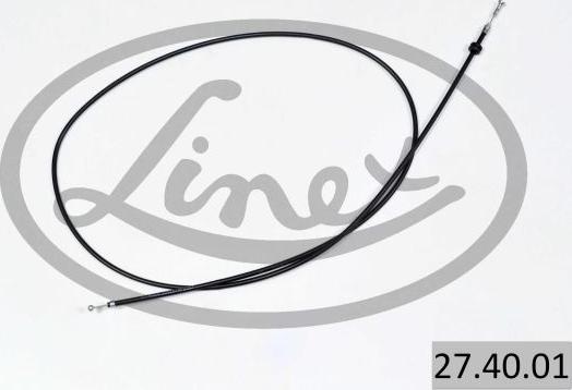 Linex 27.40.01 - Трос замка капота MB Sprinter-VW LT 95-06 без ручки autocars.com.ua